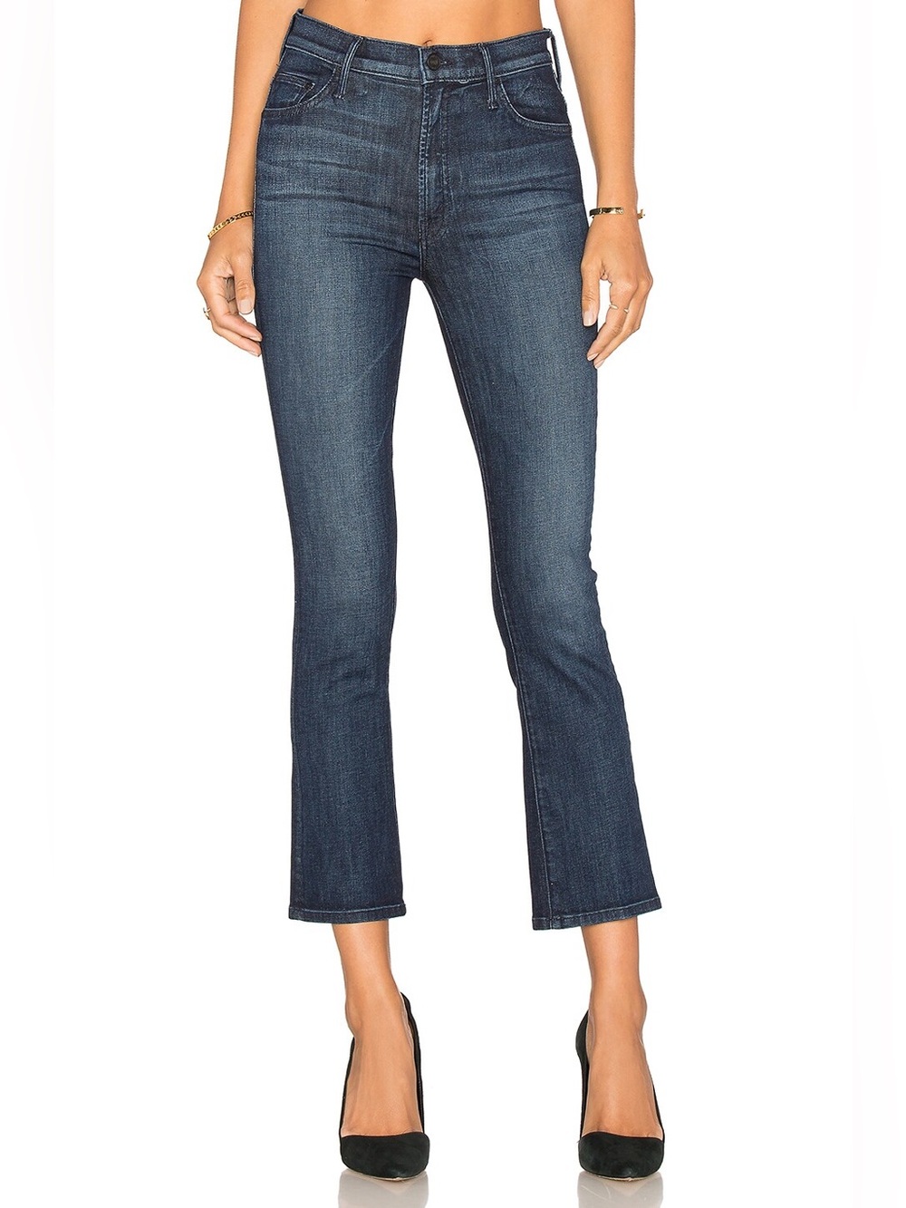 Mother Jeans The Insider Crop Twilight Magic